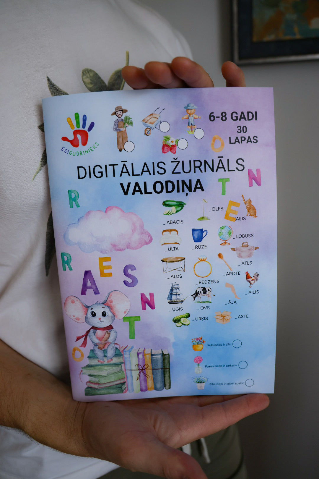 Žurnāls VALODIŅA 6-8 gadi gatavojies skolai