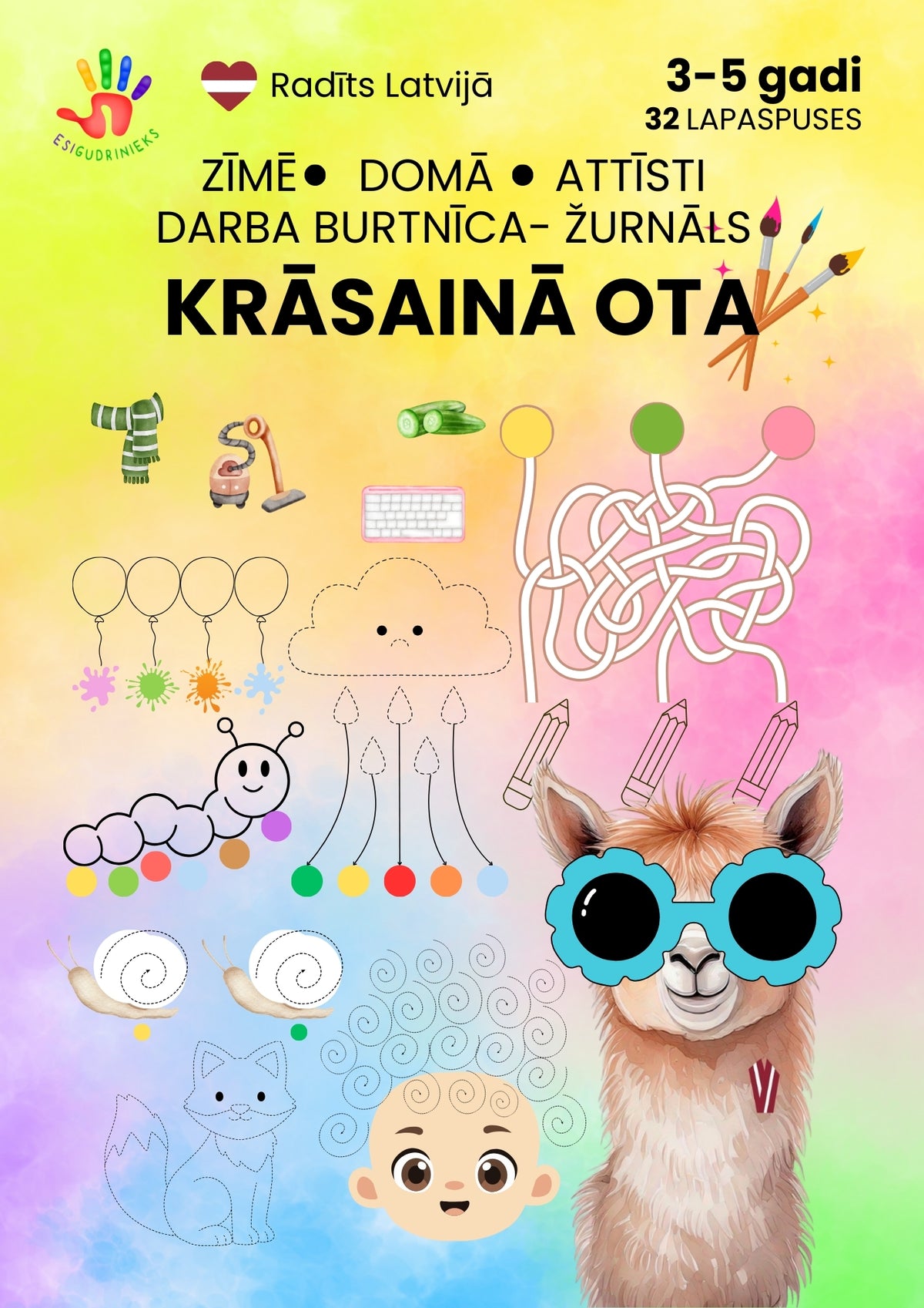 Žurnāls KRĀSAINĀ OTA 3-5 gadi