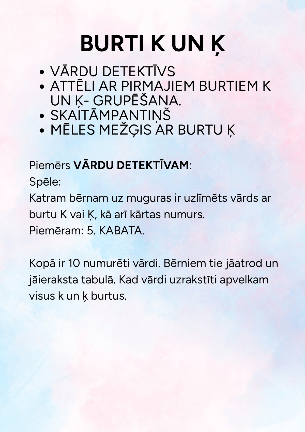 Burti K un Ķ