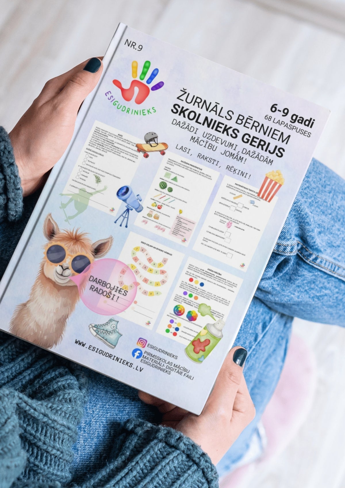 Žurnāls Nr. 9 “SKOLNIEKS GERIJS” 6-9 gadi