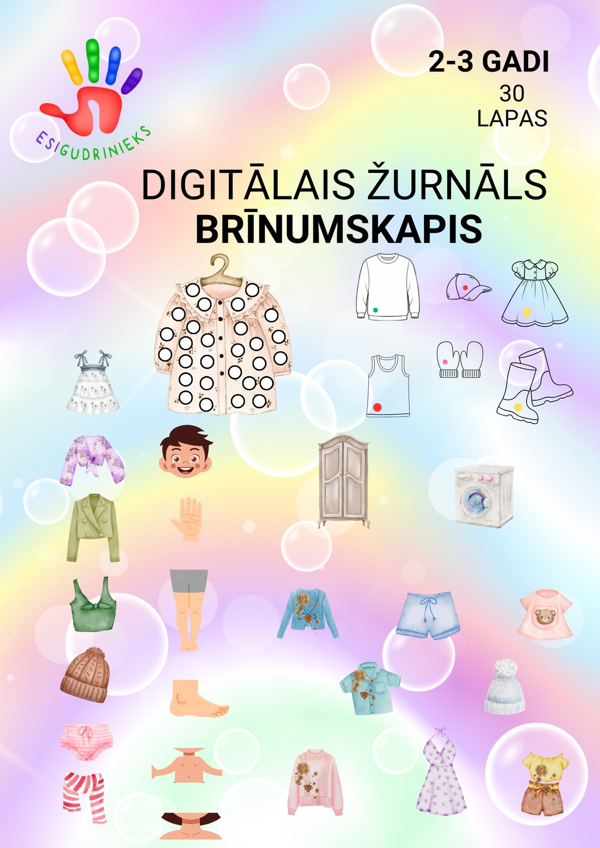 Žurnāls BRĪNUMSKAPIS 2-3 gadi