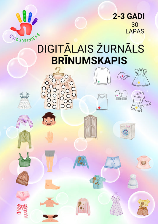 Žurnāls BRĪNUMSKAPIS 2-3 gadi