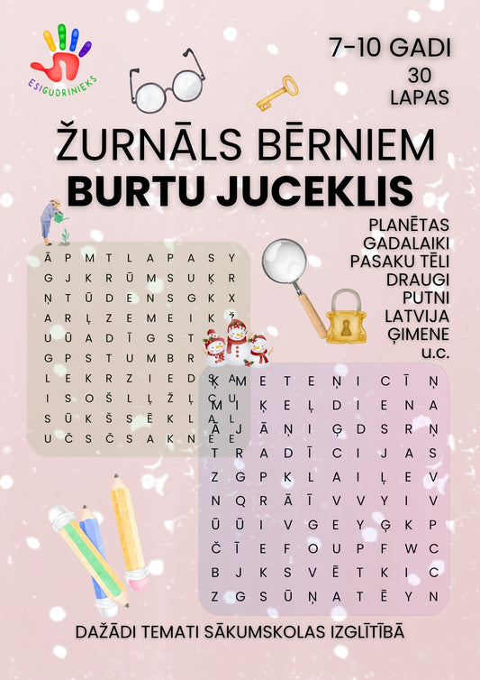 Žurnāls BURTU JUCEKLIS 7-10 gadi