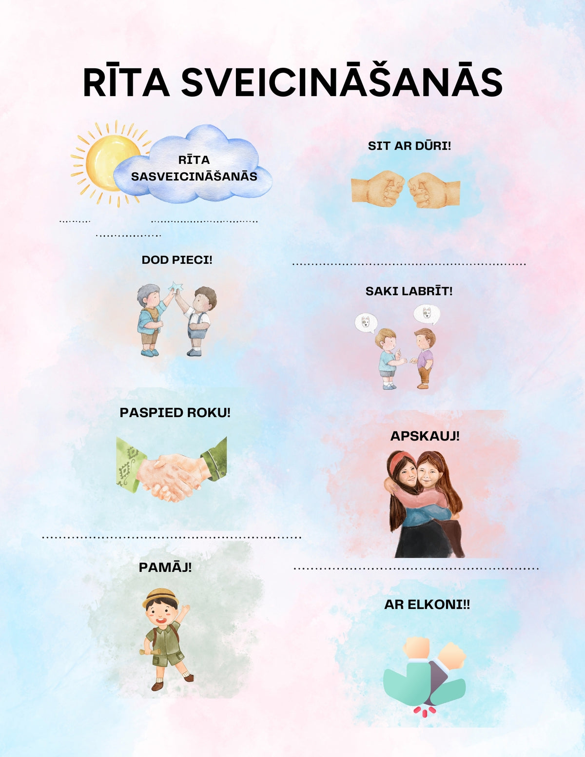 Rīta sveicināšanās